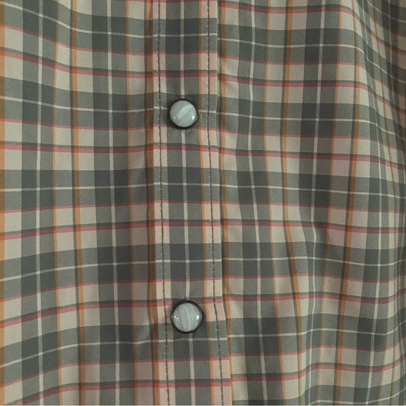 NWT Stio Women’s Eddy Shirt Western Plaid Long Sleeve Pearl Snap Size SMALL - Picture 5 of 13